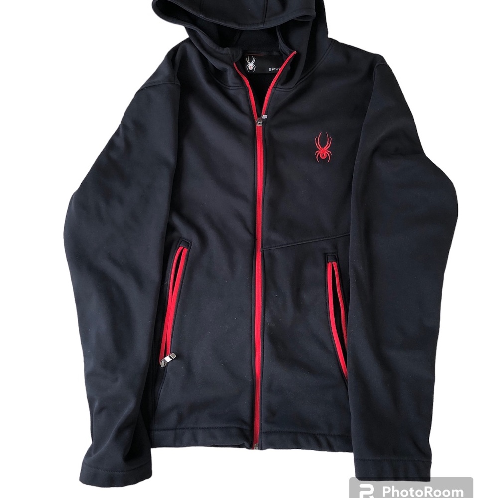 Black Spyder hoodie size small